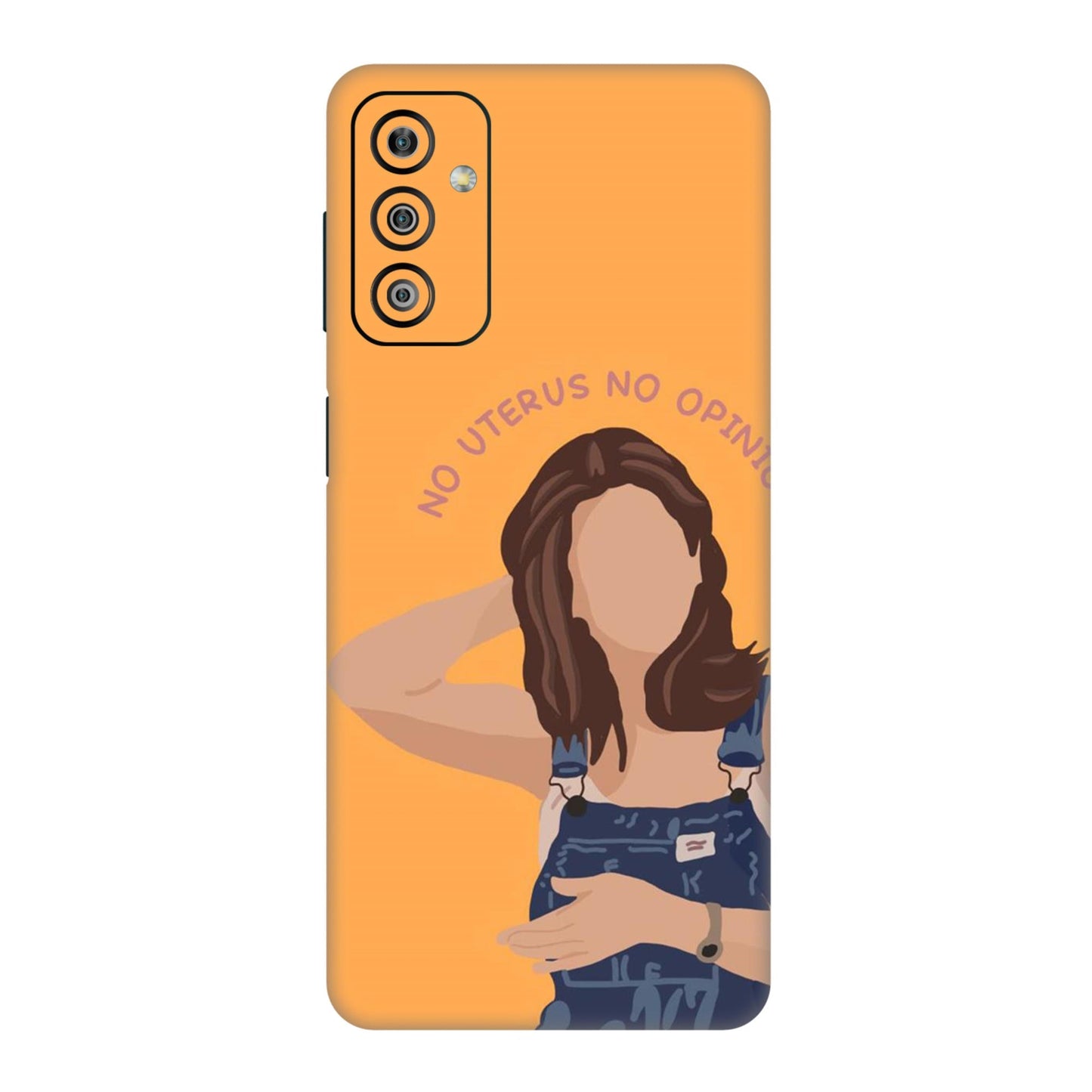 No Uterus No Opinion Mobile Skin For Samsung Galaxy F23 5g