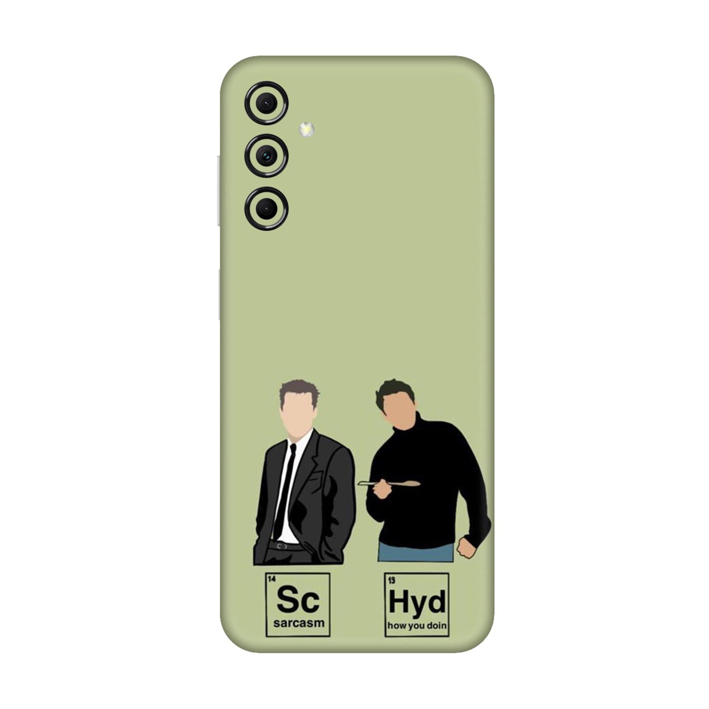 Periodic Table of Friends Mobile Skin For Samsung Galaxy M14 5g