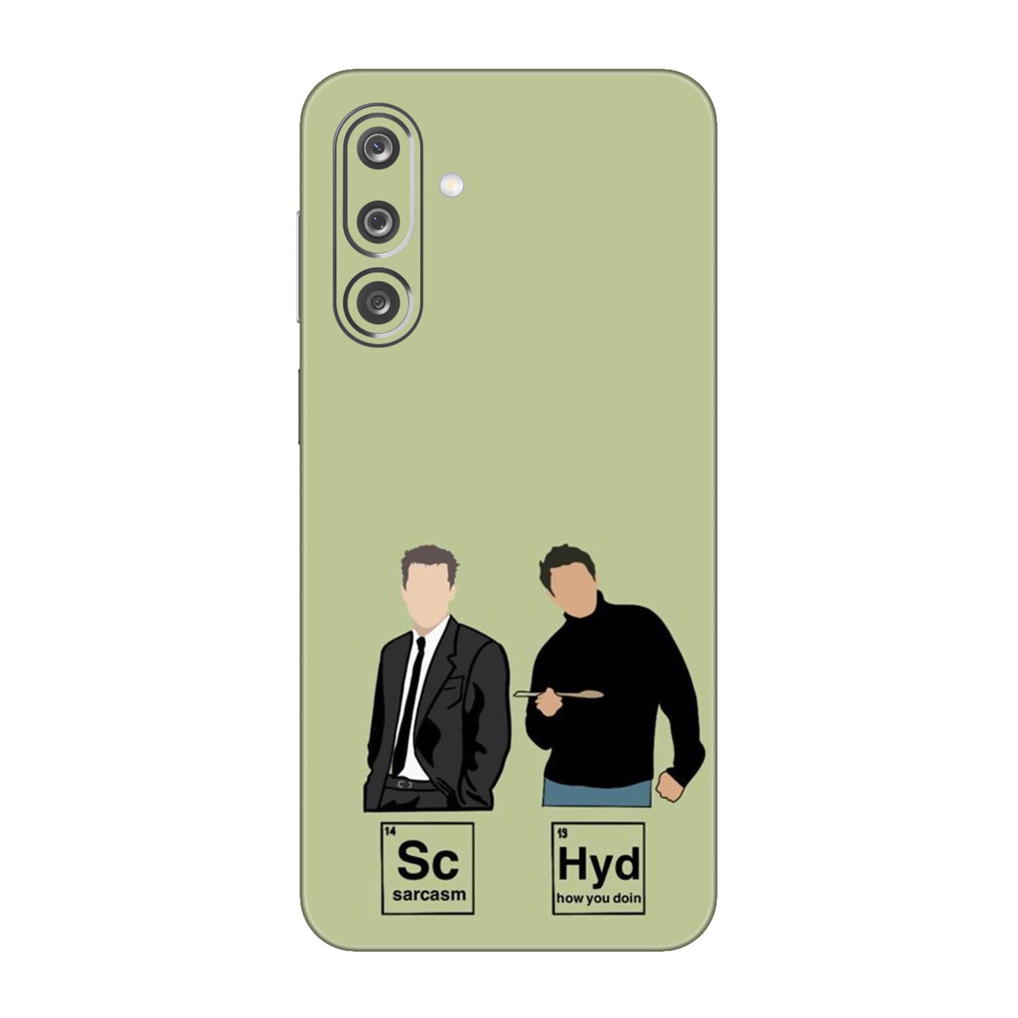 Periodic Table of Friends Mobile Skin For Samsung Galaxy M36 5g