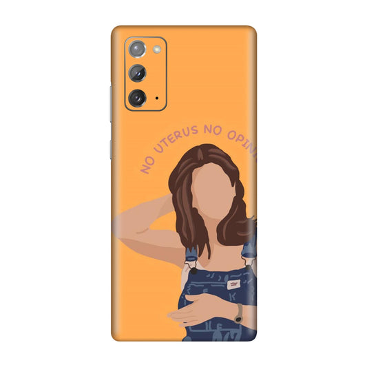 No Uterus No Opinion Mobile Skin For Samsung Galaxy Note 20