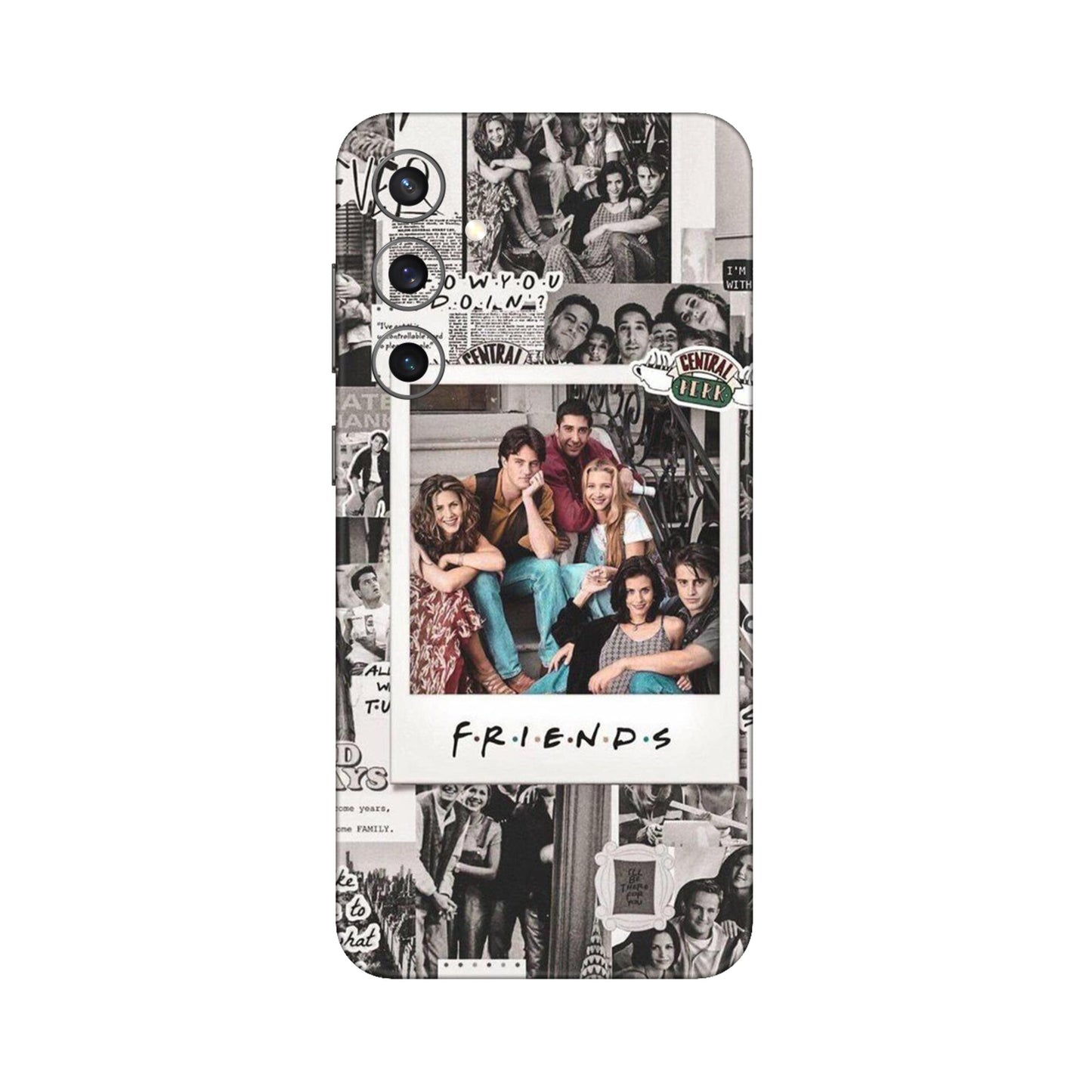 Vintage Friends Collage Mobile Skin For Samsung Galaxy S23 Fe 5g