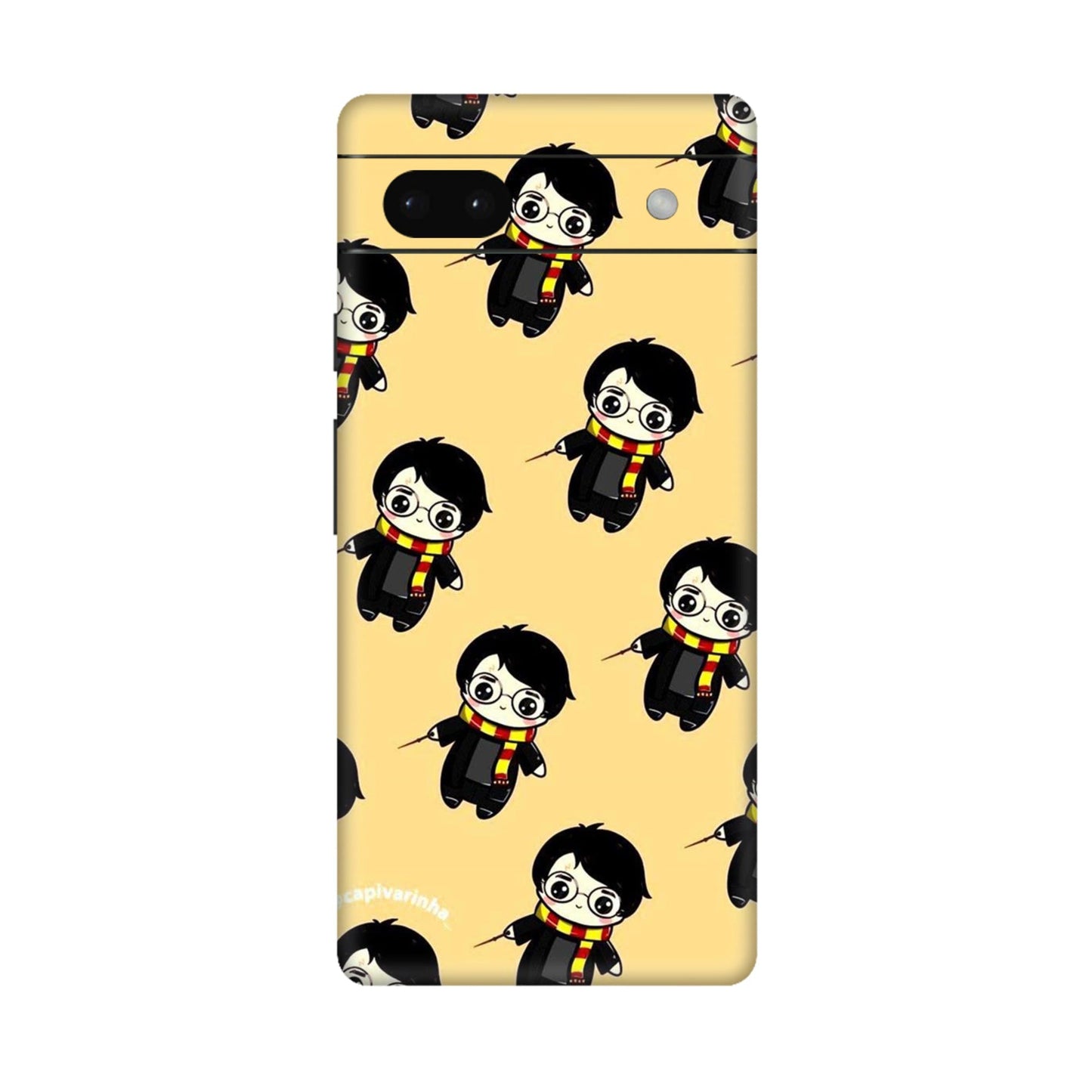 Harry Potter Cartoon Pattern Mobile Skin For Google Pixel 6a