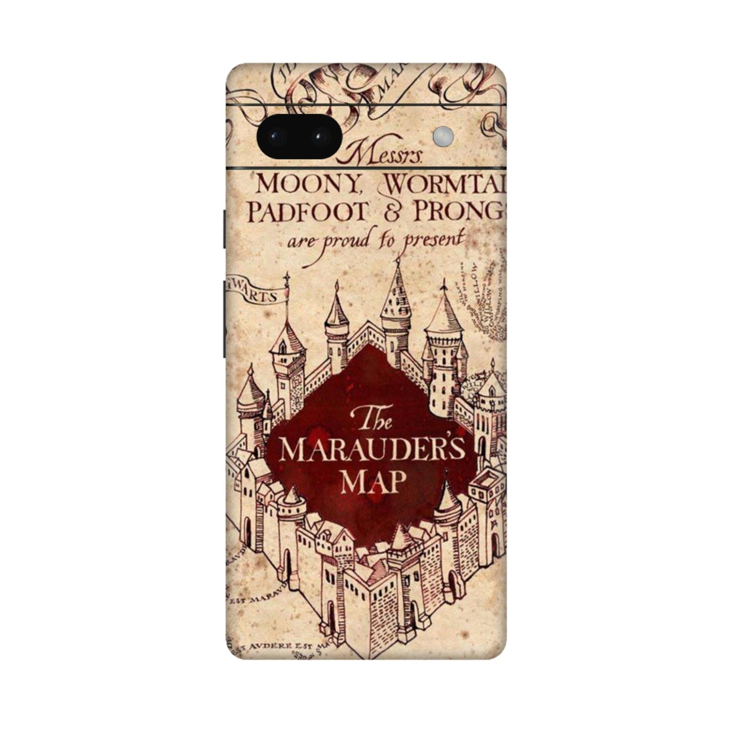 The Marauder's Map Mobile Skin For Google Pixel 6a