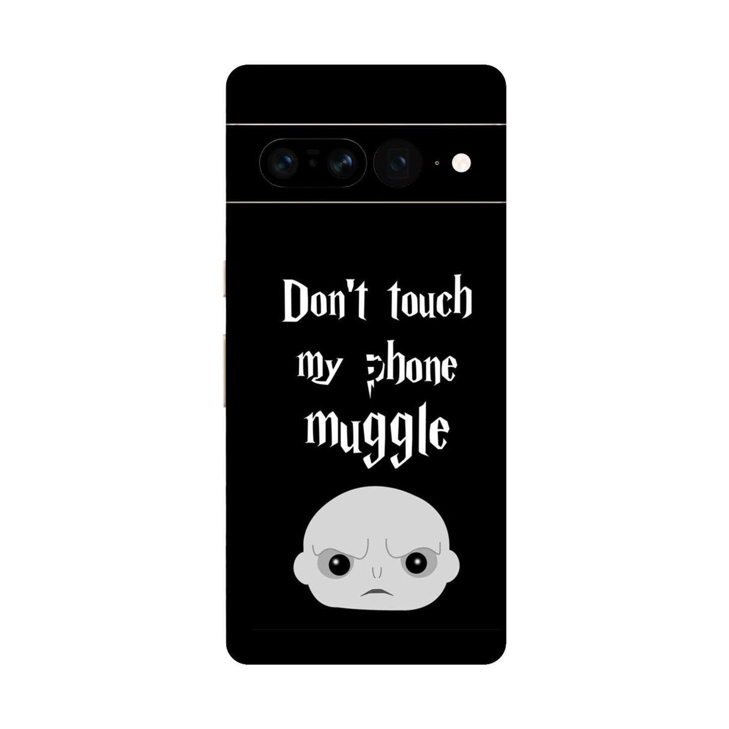 Don't Touch My Phone, Muggle Mobile Skin For Google Pixel 7 Pro
