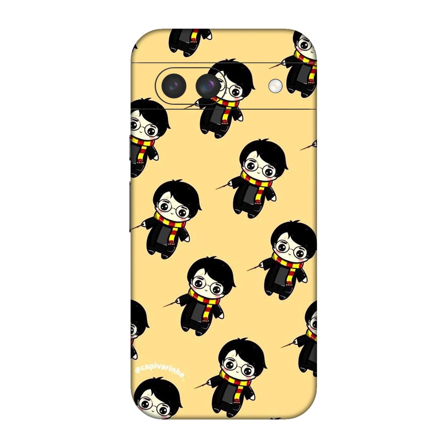 Harry Potter Cartoon Pattern Mobile Skin For Google Pixel 8a