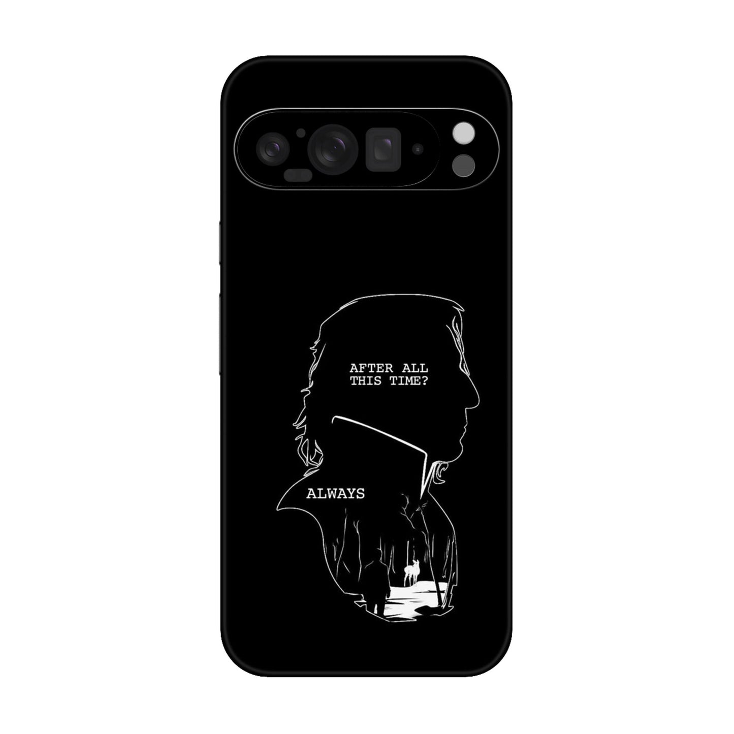 Severus Snape Always Silhouette Mobile Skin For Google Pixel 9 Pro XL