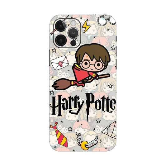 Chibi Harry Potter Magic Icons Mobile Skin For iPhone 12 Pro Max