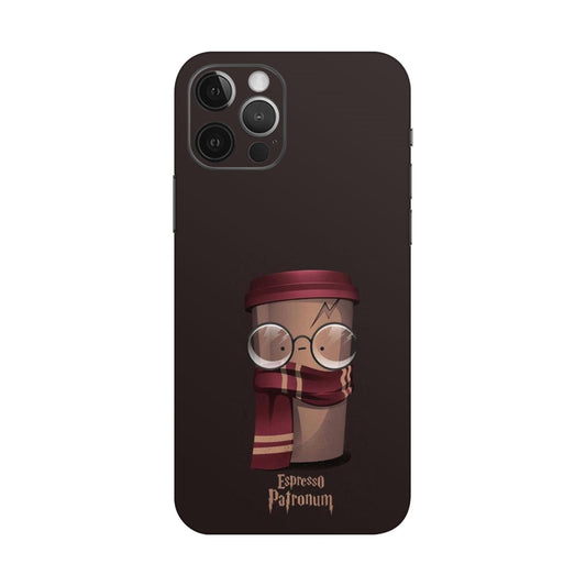 Espresso Patronum Coffee Cup Mobile Skin For iPhone 12 Pro Max