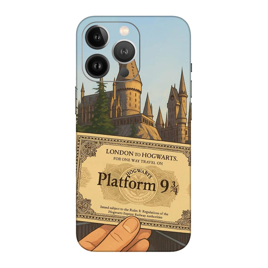 Hogwarts Express Ticket Mobile Skin For iPhone 13 Pro Max