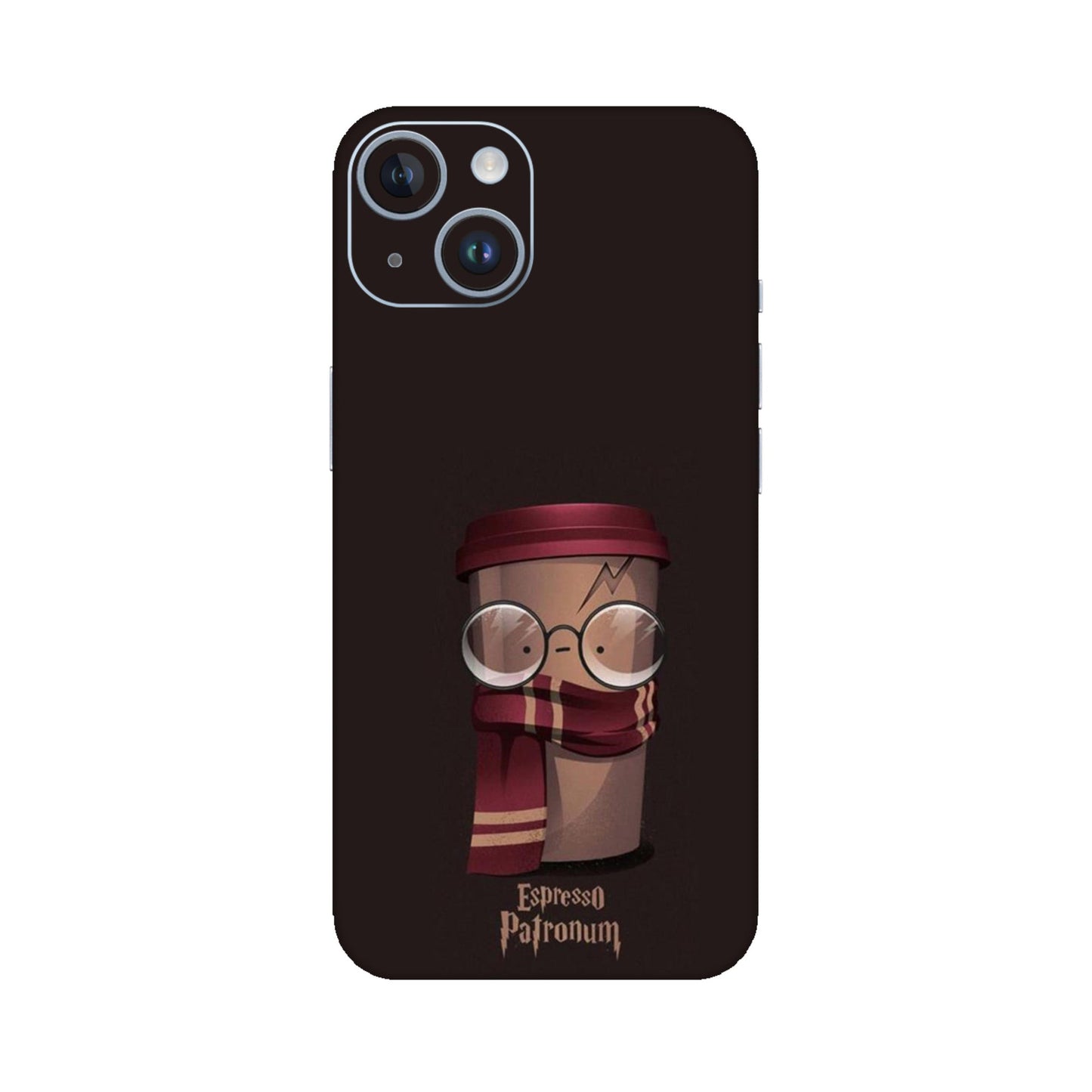 Espresso Patronum Coffee Cup Mobile Skin For iPhone 14