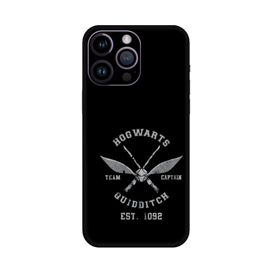 Hogwarts Quidditch Team Captain Mobile Skin For iPhone 14 Pro