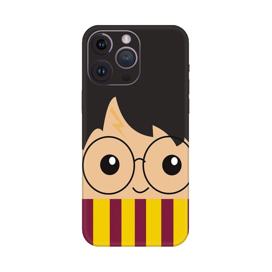 Cute Wizard Minimalist Mobile Skin For iPhone 14 Pro