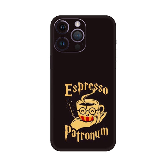 Espresso Patronum Mobile Skin For iPhone 14 Pro