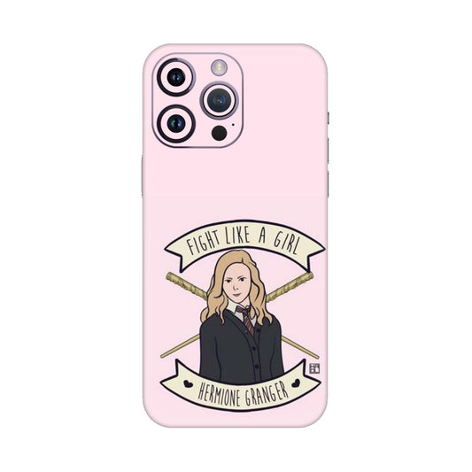 Fight Like a Girl Mobile Skin For iPhone 14 Pro
