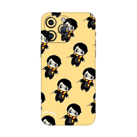 Harry Potter Cartoon Pattern Mobile Skin For iPhone 14 Pro Max