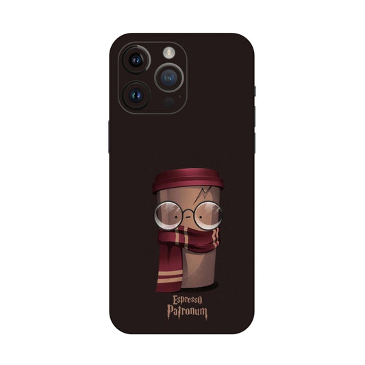 Espresso Patronum Coffee Cup Mobile Skin For iPhone 14 Pro Max