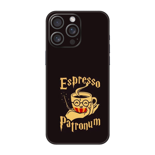 Espresso Patronum Mobile Skin For iPhone 15 Pro Max