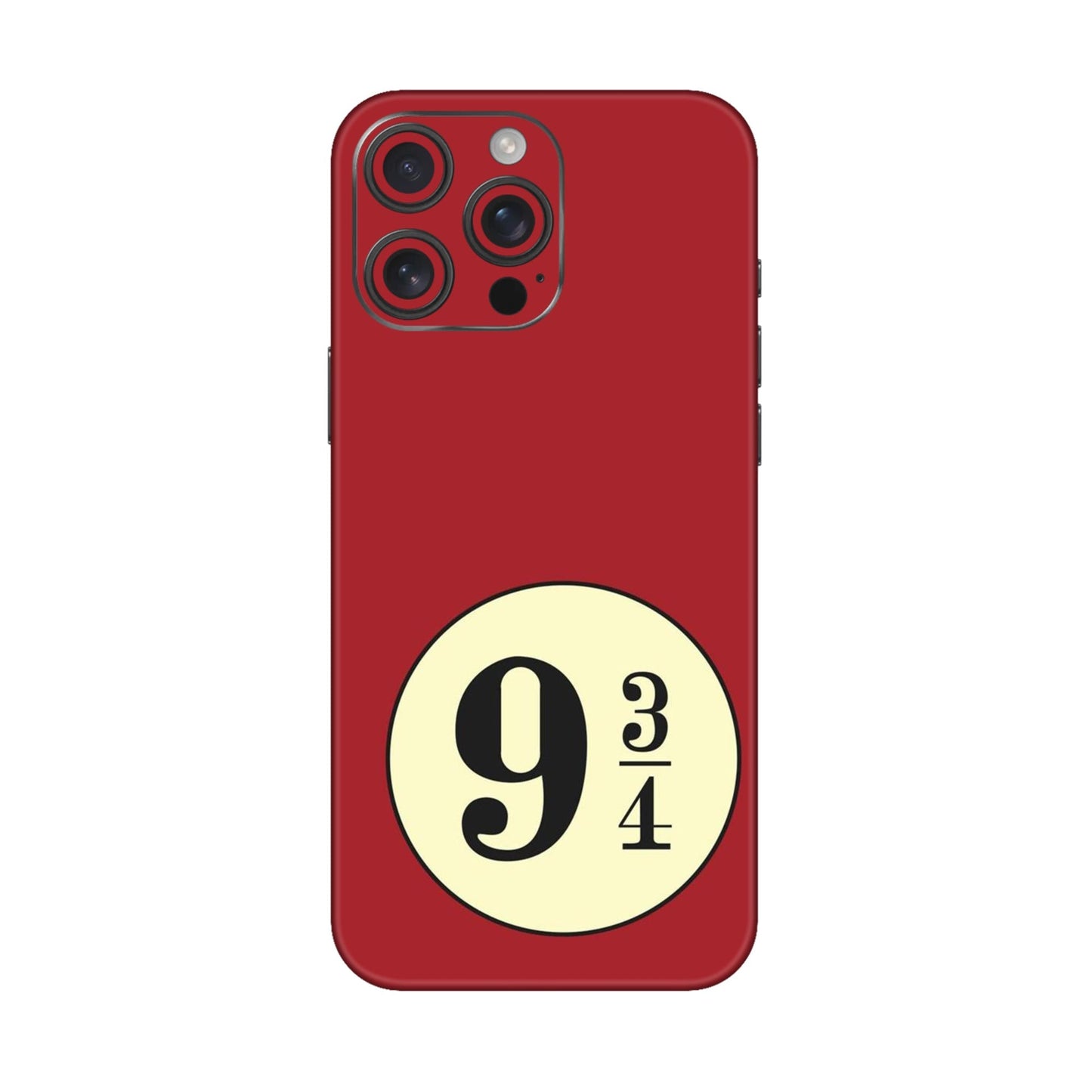 Platform 9¾ Hogwarts Express Mobile Skin For iPhone 16 Pro