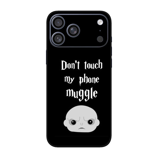 Don't Touch My Phone, Muggle Mobile Skin For iPhone 17 Pro Max