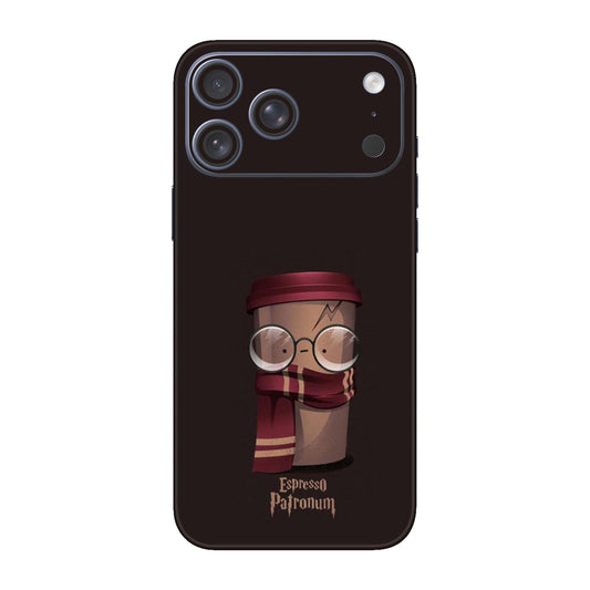 Espresso Patronum Coffee Cup Mobile Skin For iPhone 17 Pro Max