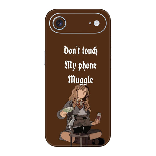 Hermione Don’t Touch My Phone, Muggle Mobile Skin For iPhone Air