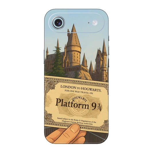 Hogwarts Express Ticket Mobile Skin For iPhone Air