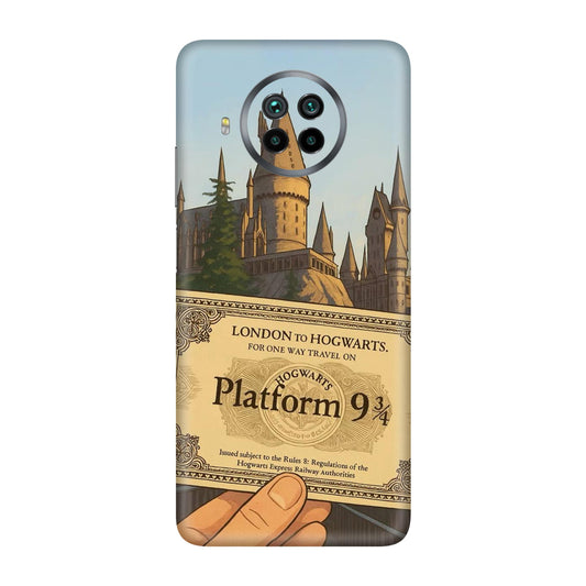 Hogwarts Express Ticket Mobile Skin For Mi 10i