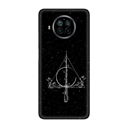 Floral Deathly Hallows Mobile Skin For Mi 10T Lite