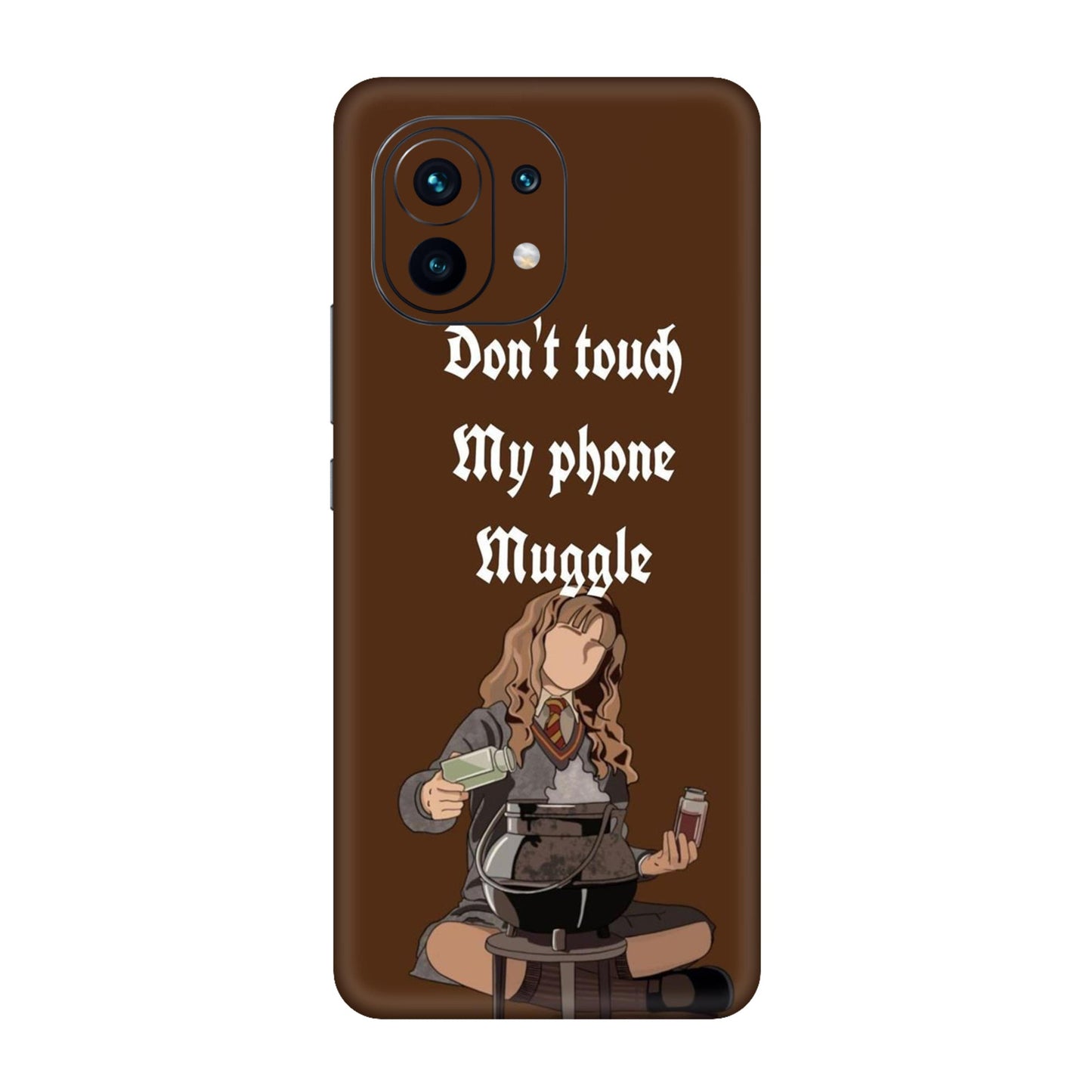 Hermione Dont Touch My Phone, Muggle Mobile Skin For Mi 11 5g