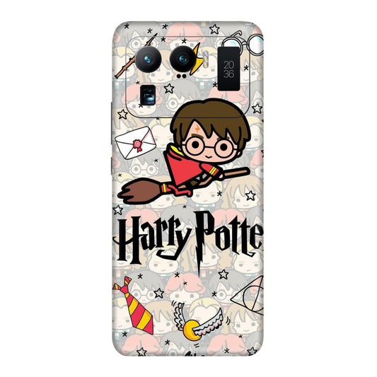 Chibi Harry Potter Magic Icons Mobile Skin For Mi 11 Ultra