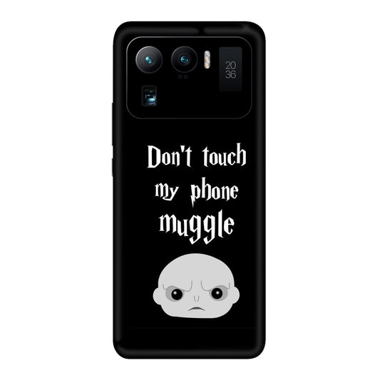 Don't Touch My Phone, Muggle Mobile Skin For Mi 11 Ultra