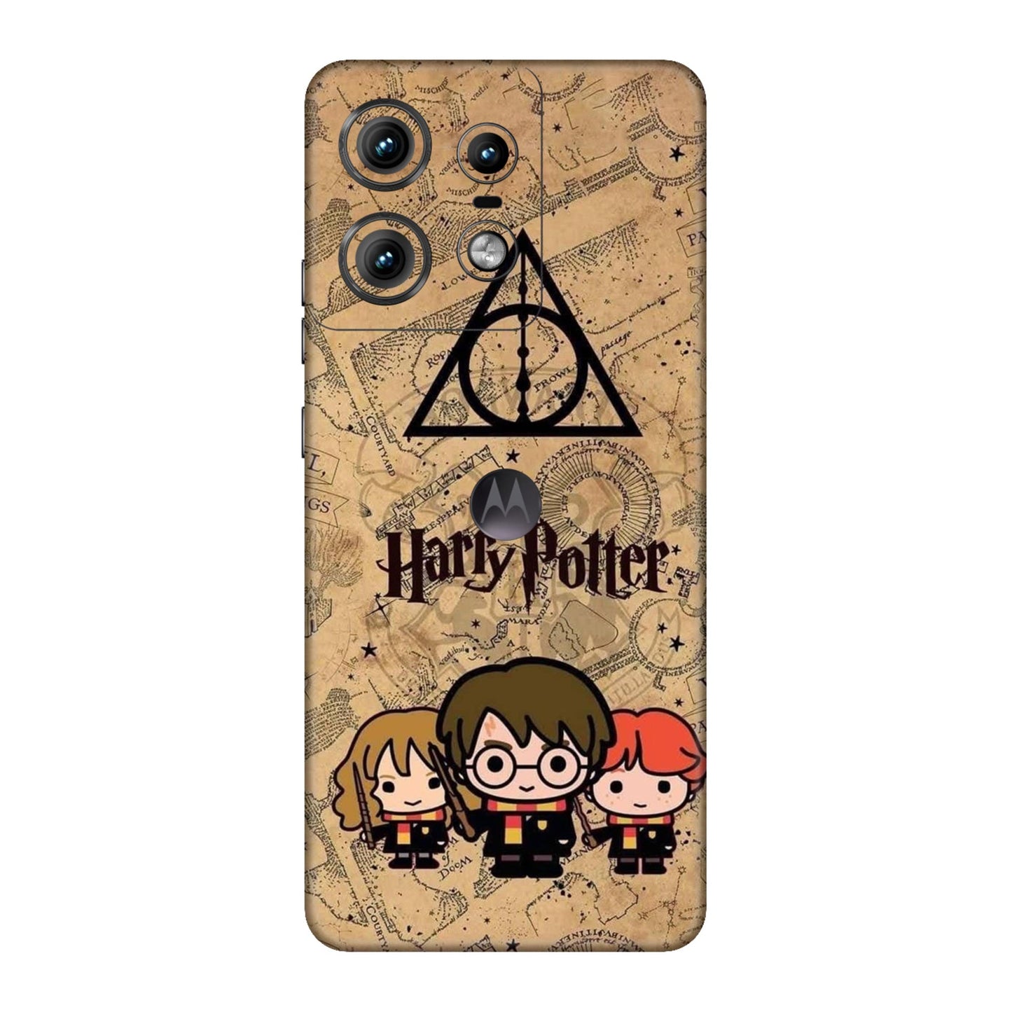 Harry Potter Trio Mobile Skin For Motorola Edge 50 Pro 5G