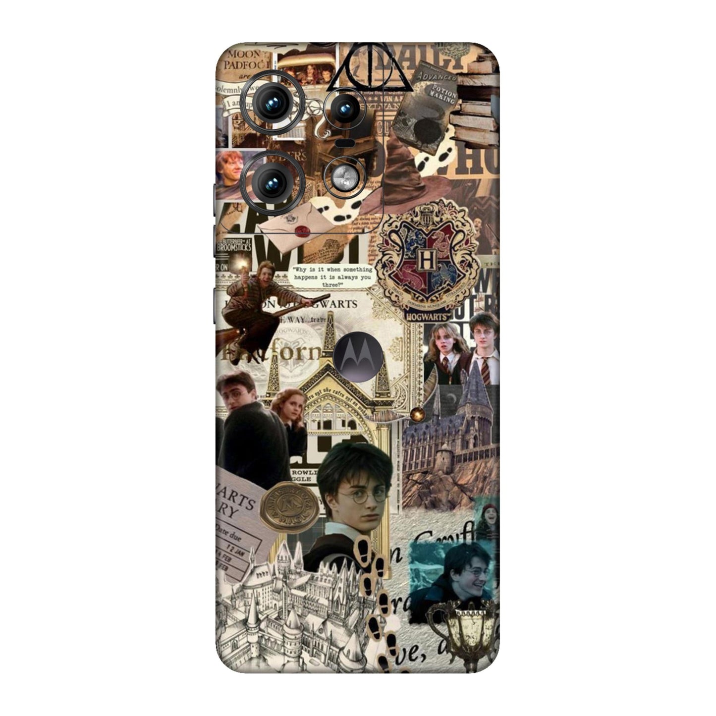 Hogwarts Legacy Collage Mobile Skin For Motorola Edge 50 Pro 5G