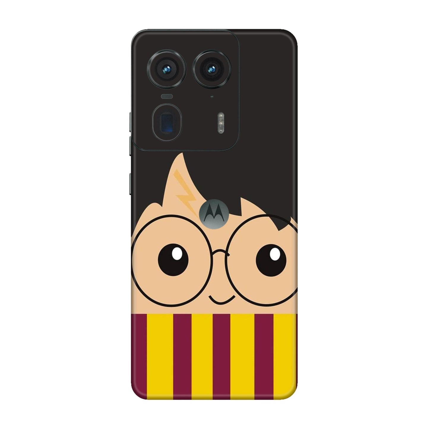 Cute Wizard Minimalist Mobile Skin For Motorola Edge 50 Ultra 5G