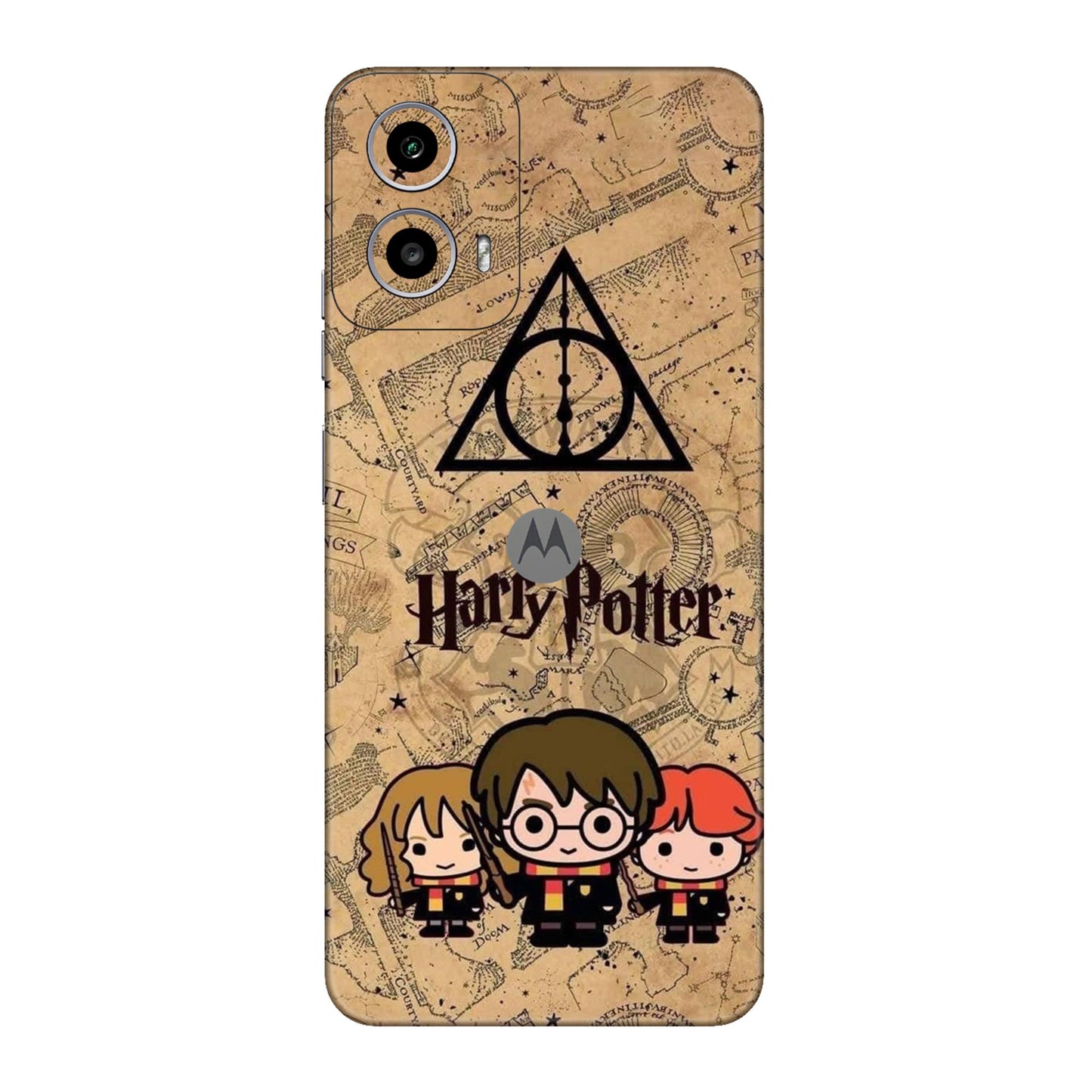 Harry Potter Trio Mobile Skin For Motorola G34 5G