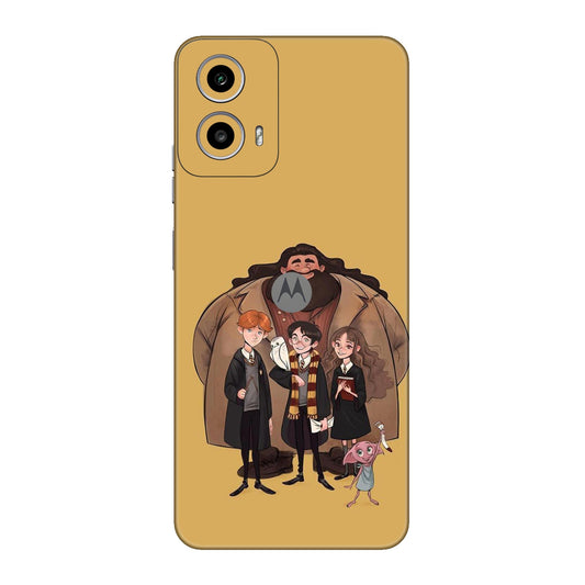Hogwarts Friends Forever Mobile Skin For Motorola G34 5G