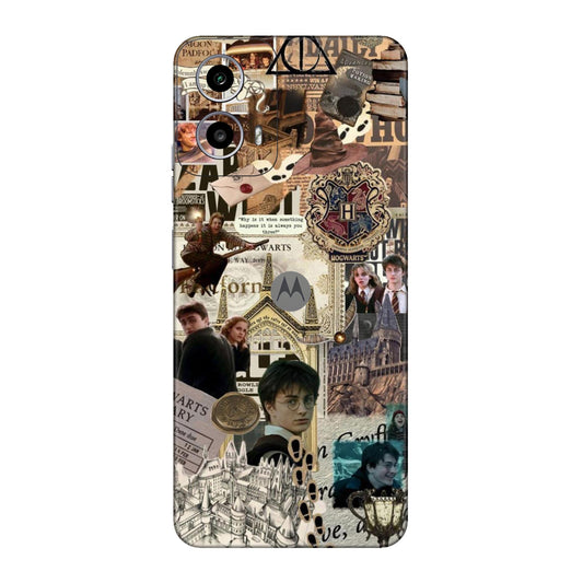 Hogwarts Legacy Collage Mobile Skin For Motorola G34 5G