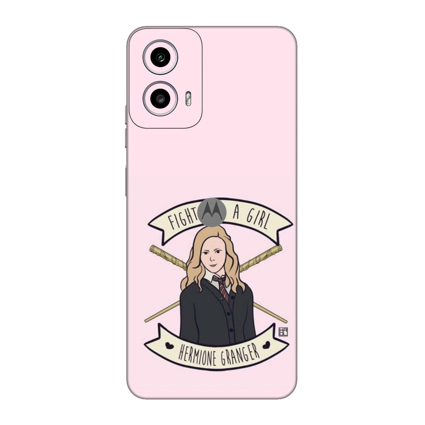 Fight Like a Girl Mobile Skin For Motorola G34 5G
