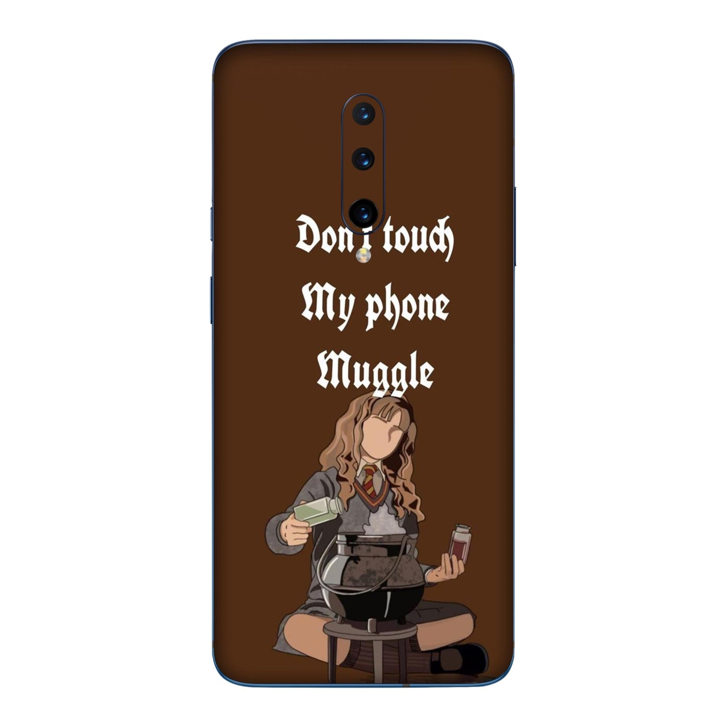 Hermione Don’t Touch My Phone, Muggle Mobile Skin For OnePlus 7 Pro