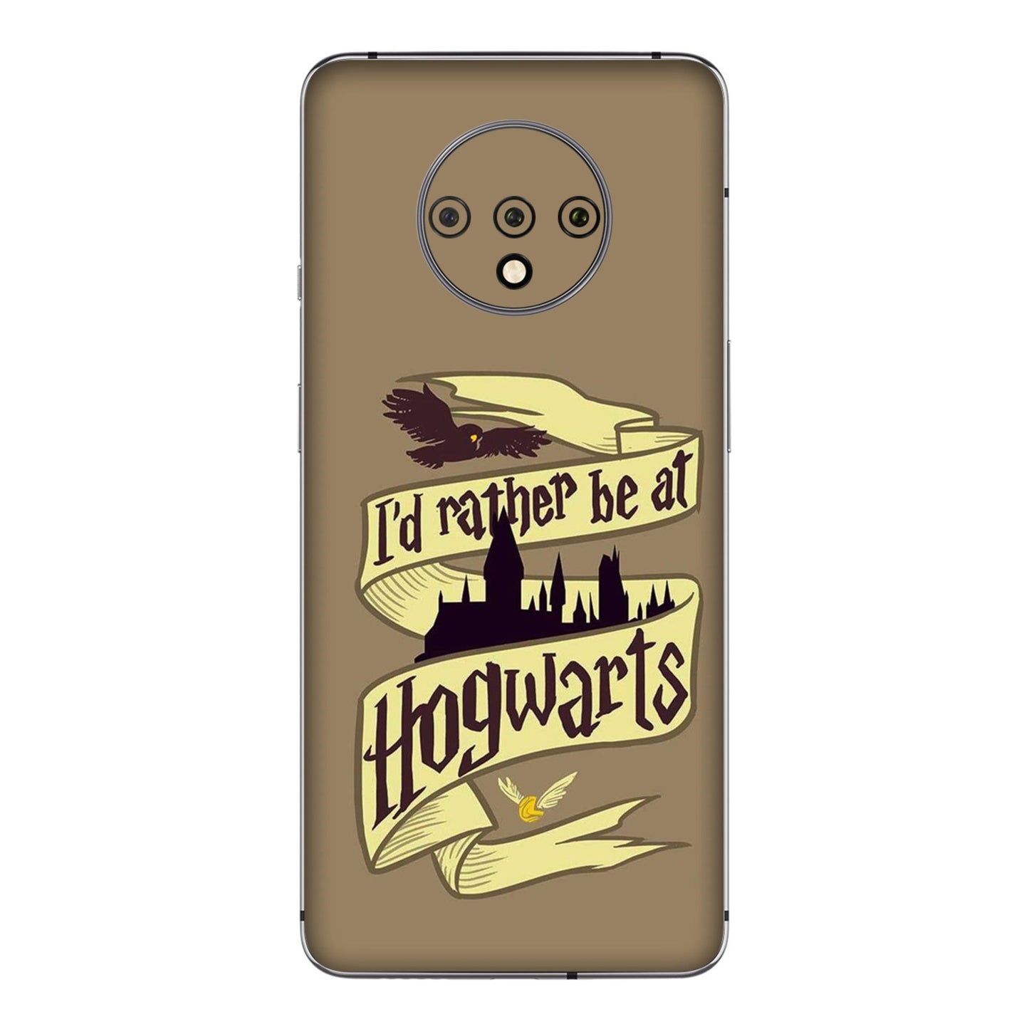 I'd Rather Be at Hogwarts Mobile Skin For OnePlus 7t