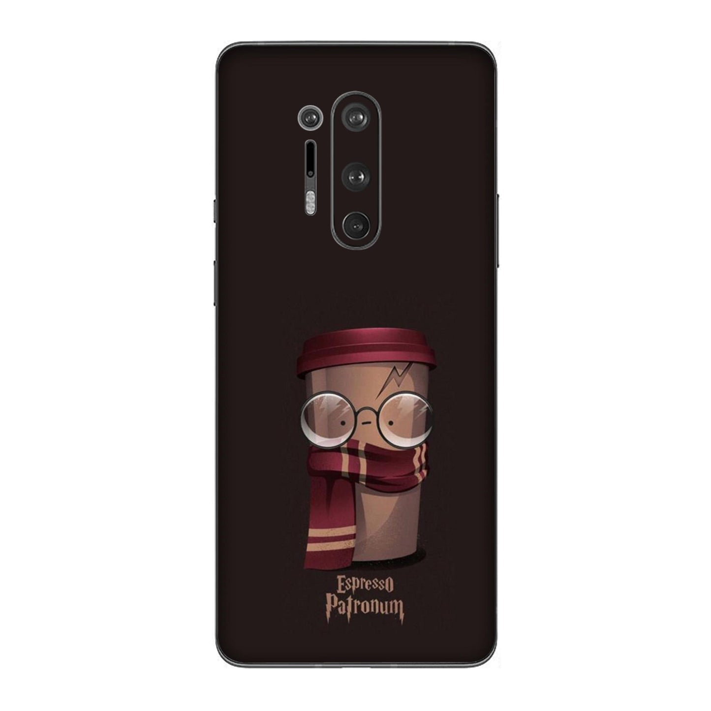 Espresso Patronum Coffee Cup Mobile Skin For OnePlus 8 Pro