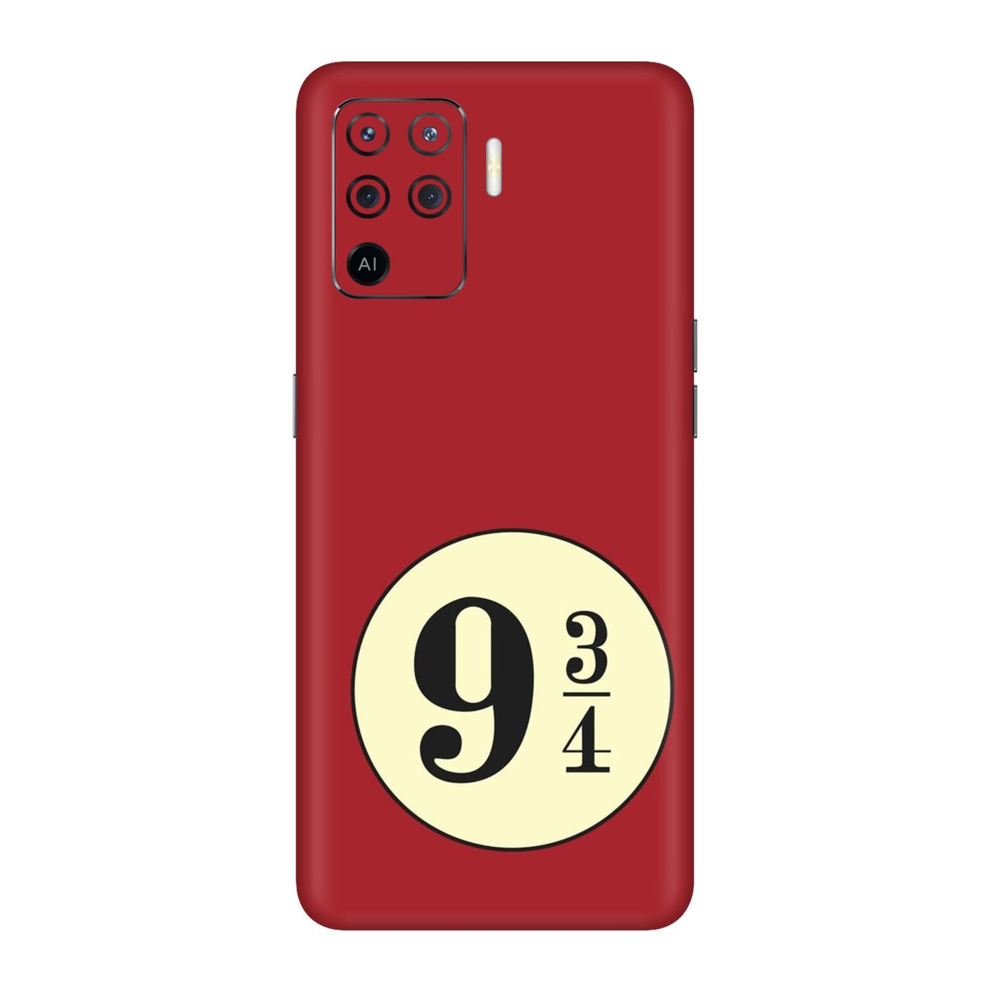 Platform 9¾ Hogwarts Express Mobile Skin For Oppo F19 Pro
