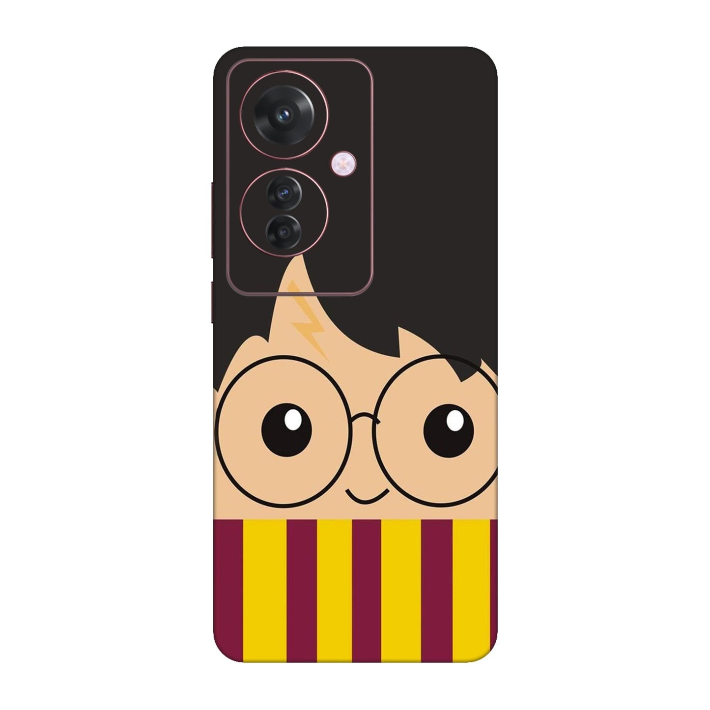 Cute Wizard Minimalist Mobile Skin For Oppo F25 Pro 5G
