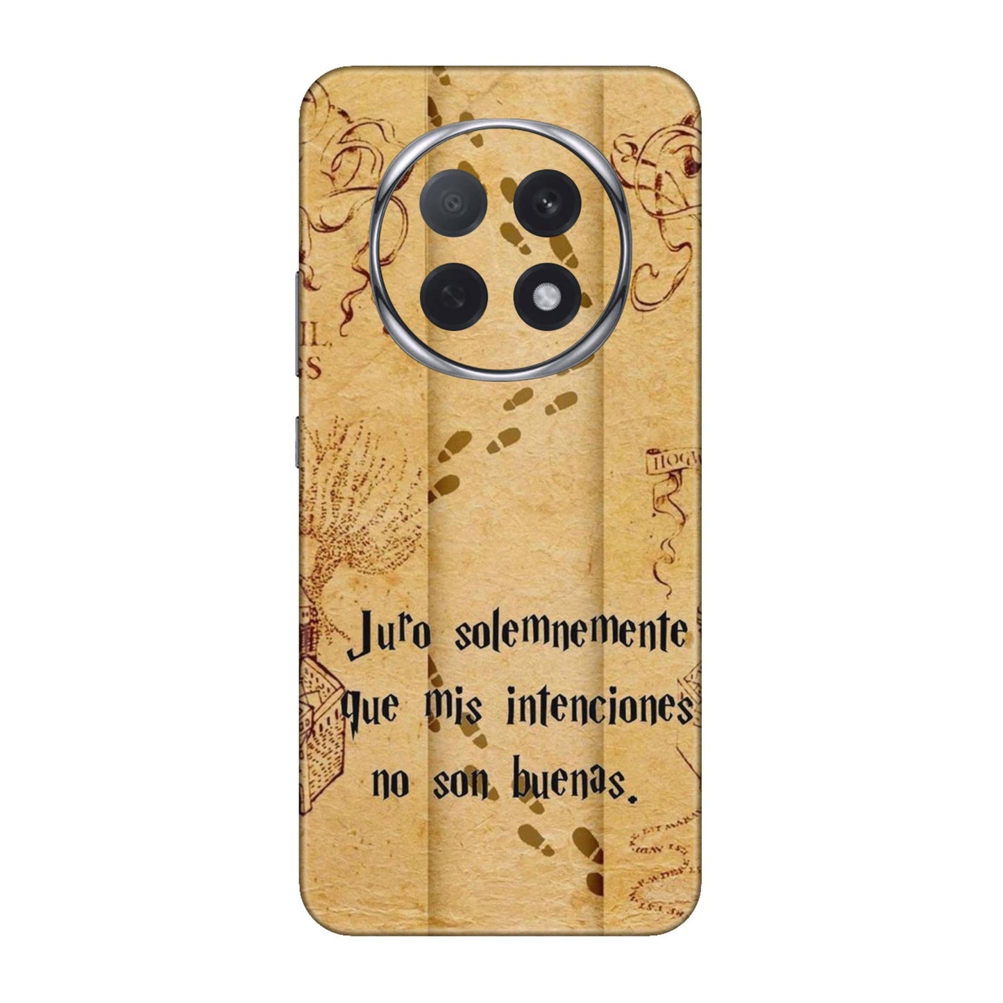 Marauder’s Map Spanish Edition Mobile Skin For Oppo F29 Pro 5G