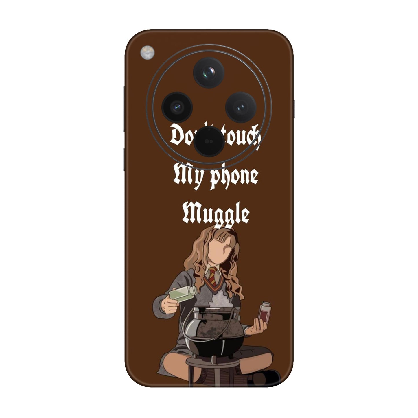 Hermione Don’t Touch My Phone, Muggle Mobile Skin For Oppo Find X8 5G