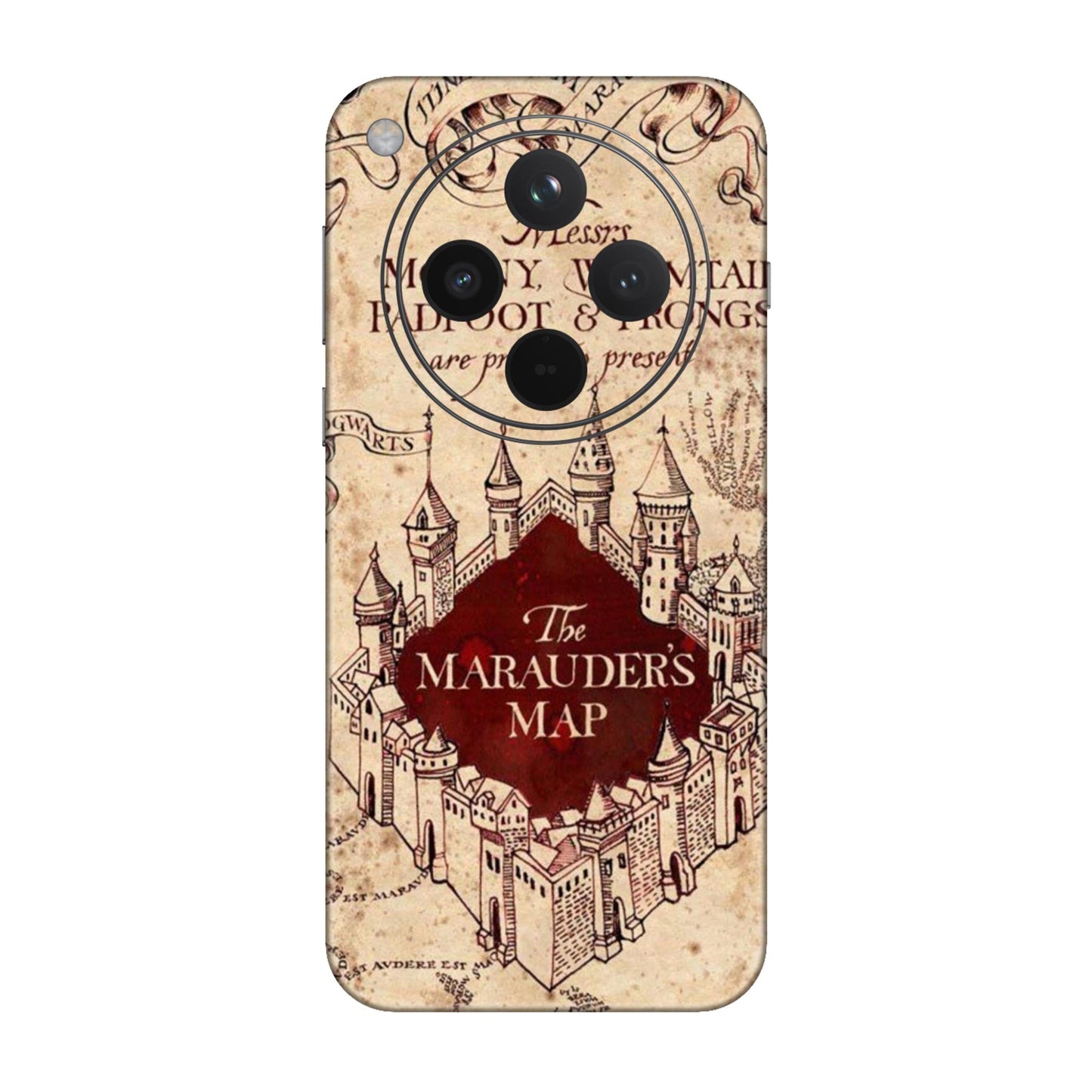 The Marauder's Map Mobile Skin For Oppo Find X8 5G