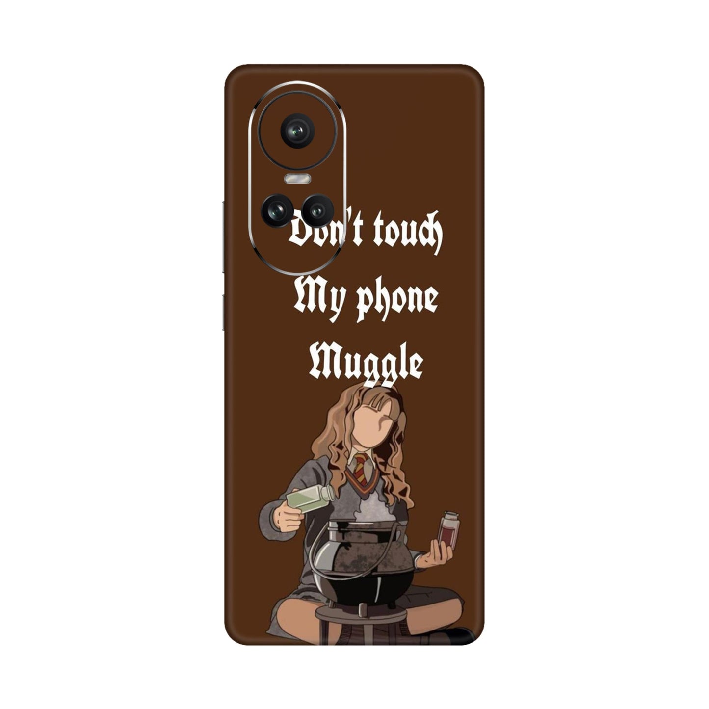 Hermione Don’t Touch My Phone, Muggle Mobile Skin For Oppo Reno 10 5g