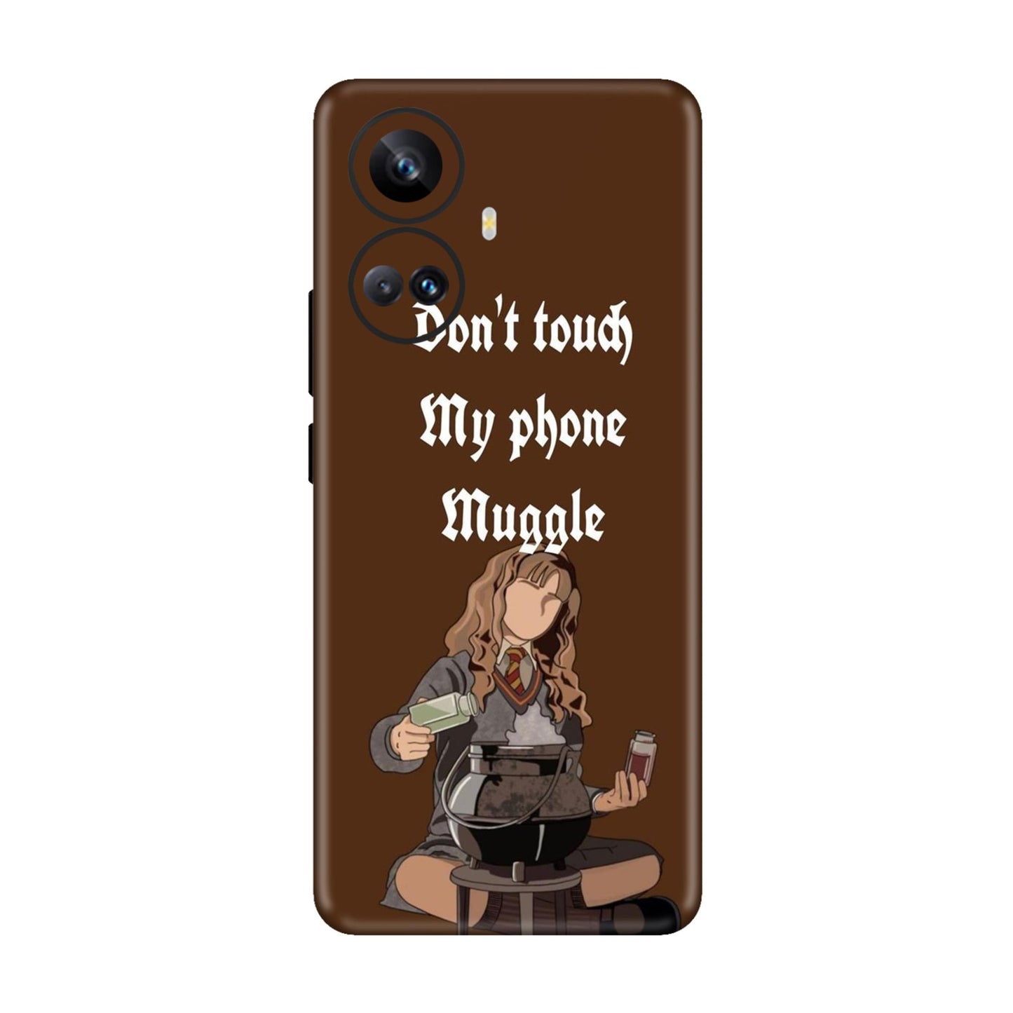 Hermione Don’t Touch My Phone, Muggle Mobile Skin For Realme 10 Pro Plus 5g