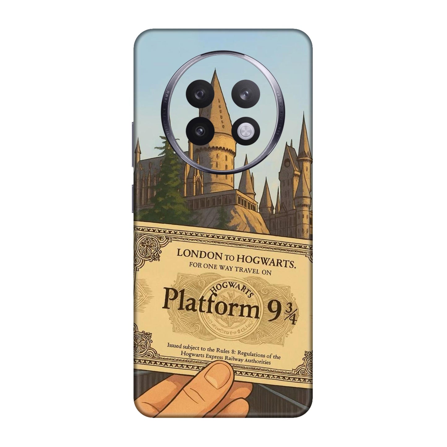 Hogwarts Express Ticket Mobile Skin For Realme 13 Plus 5g