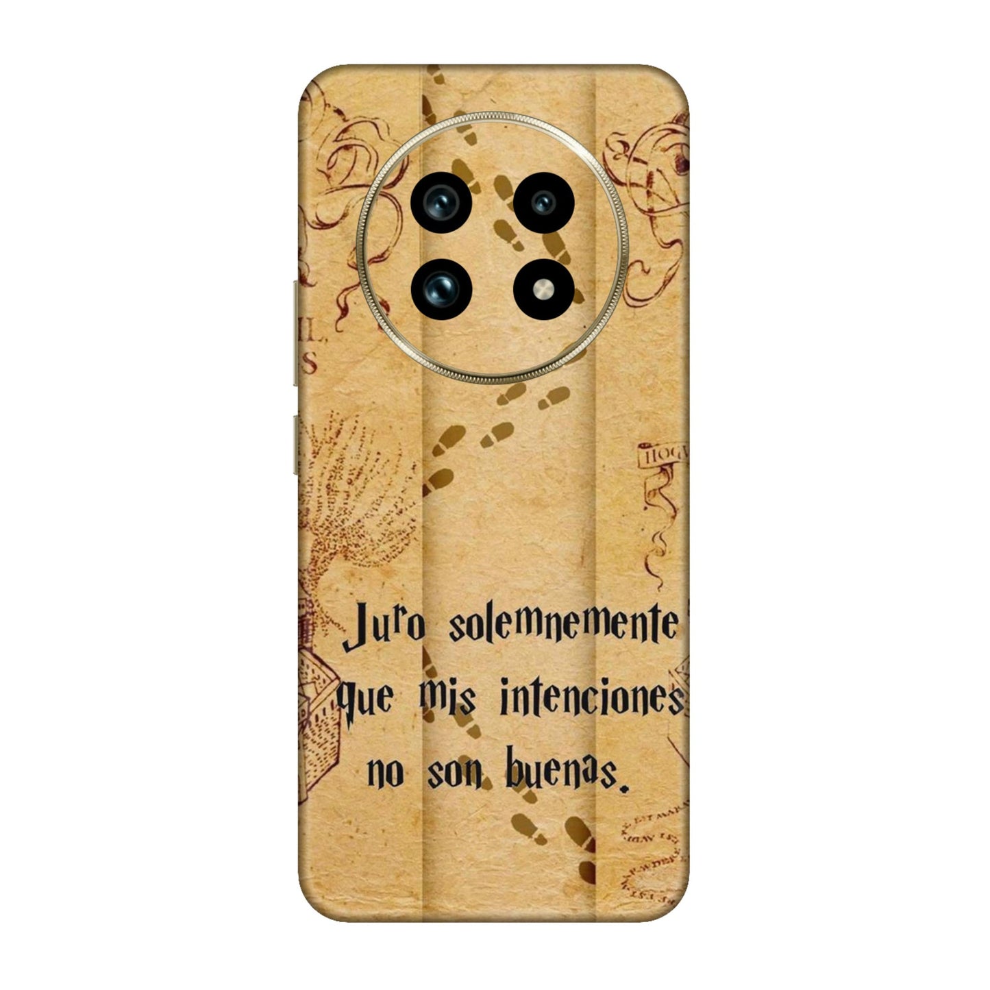 Marauder’s Map Spanish Edition Mobile Skin For Realme 13 Pro 5g